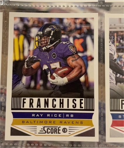2013 Score #269 Ray Rice — front