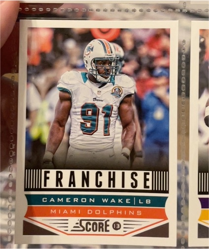 2013 Panini Score #283 Cameron Wake — front
