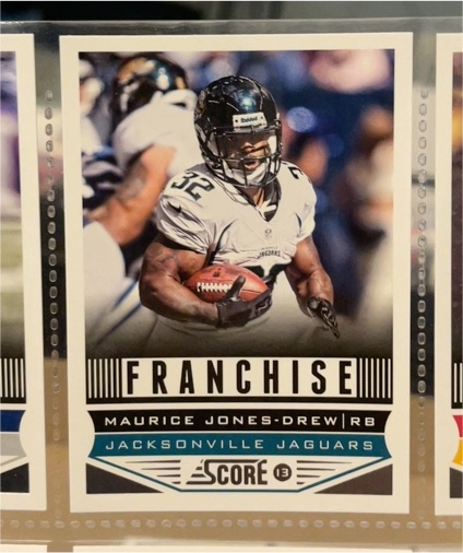 2013 Score Franchise #281 Maurice Jones-Drew — front
