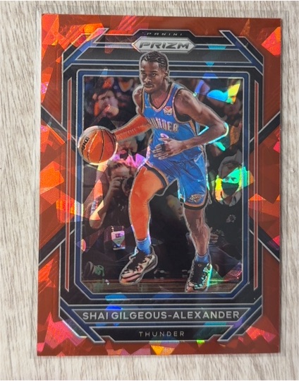 2023-24 Panini Prizm #85 Shai Gilgeous-Alexander — front