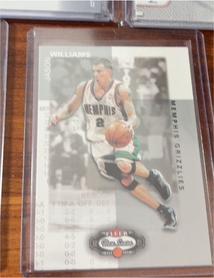 2002-03 Fleer Box Score #56 Jason Williams — front
