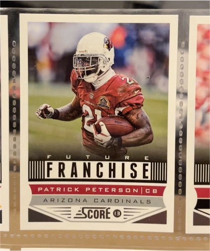 2013 Score #299 Patrick Peterson — front