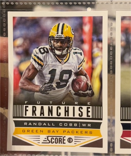 2013 Score #310 Randall Cobb Future Franchise Green Bay Packers — front