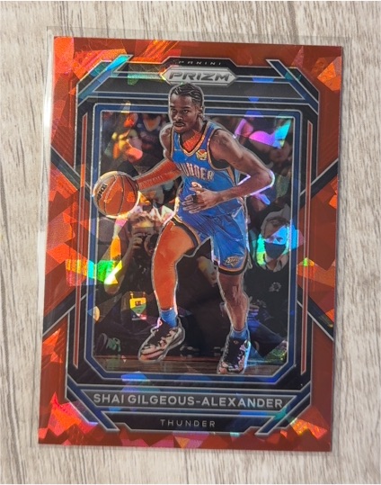 2023-24 Panini Prizm #85 Shai Gilgeous-Alexander — front