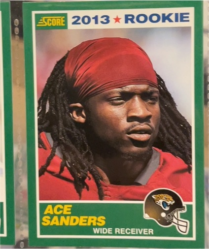2013 Score #333 Ace Sanders Rookie — front