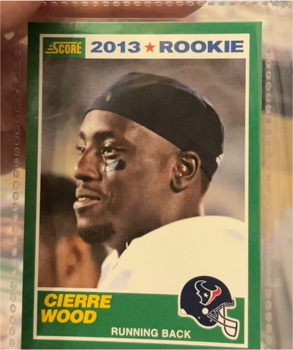 2013 Score #346 Cierre Wood — front