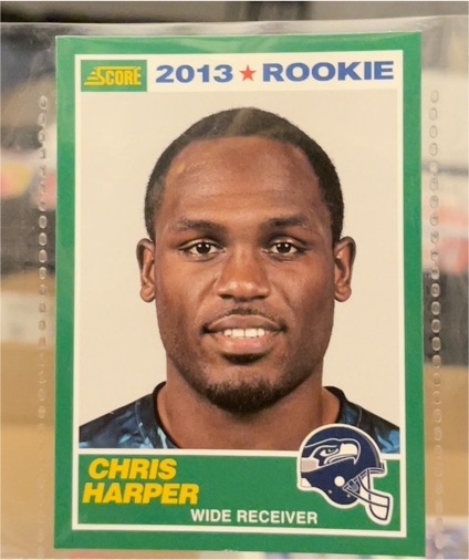 2013 Score #344 Chris Harper — front
