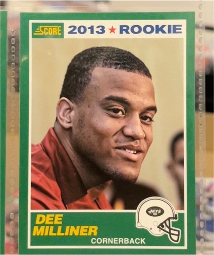 2013 Score #357 Dee Milliner Rookie — front