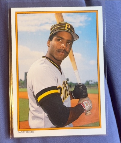 1987 Topps #30 Barry Bonds — front