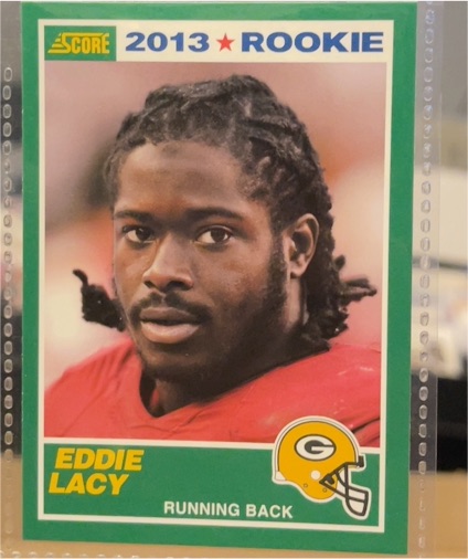 2013 Score #363 Eddie Lacy Rookie — front