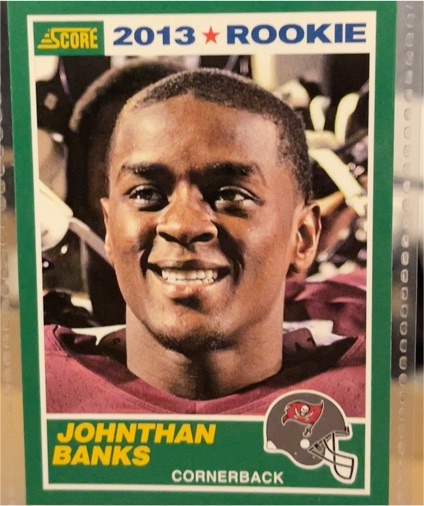 2013 Score #375 Johnthan Banks — front