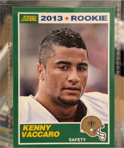 2013 Score #387 Kenny Vaccaro Rookie — front