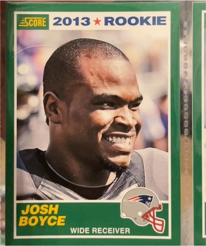 2013 Score #382 Josh Boyce Rookie — front