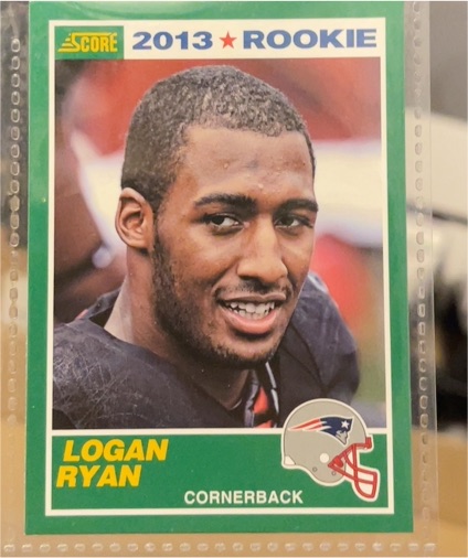 2013 Score #393 Logan Ryan Rookie — front