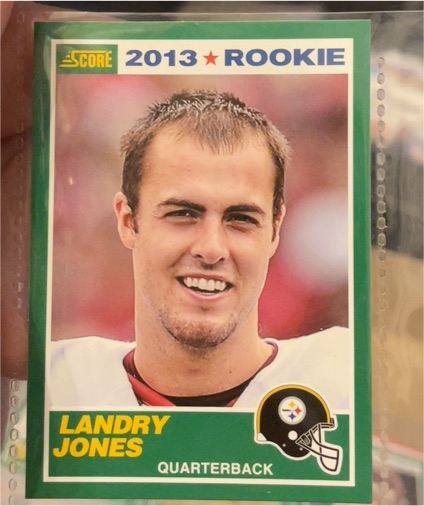 2013 Score #391 Landry Jones Rookie — front
