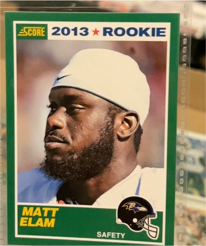 2013 Score #405 Matt Elam — front