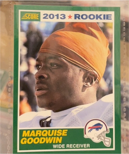 2013 Score #403 Marquise Goodwin — front