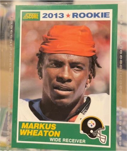 2013 Score #401 Markus Wheaton Rookie — front