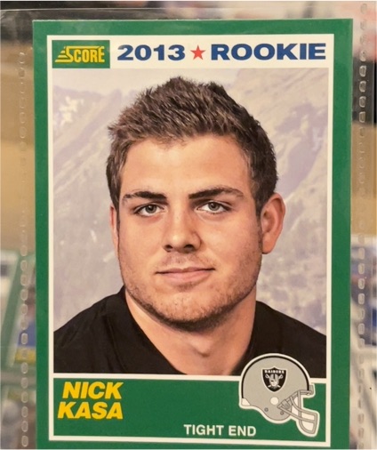 2013 Panini Score #411 Nick Kasa Rookie — front
