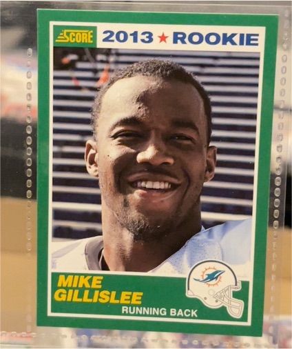 2013 Panini Score #408 Mike Gillislee — front