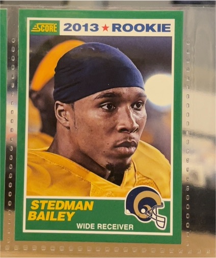 2013 Score #425 Stedman Bailey — front