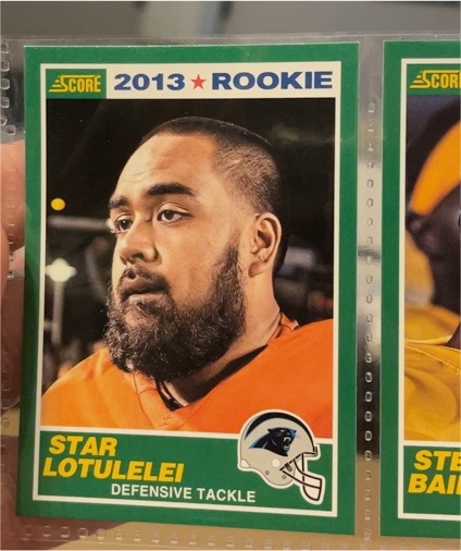 2013 Score #424 Star Lotulelei — front