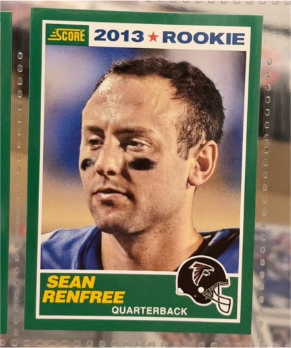 2013 Score #440 Sean Renfree Rookie — front