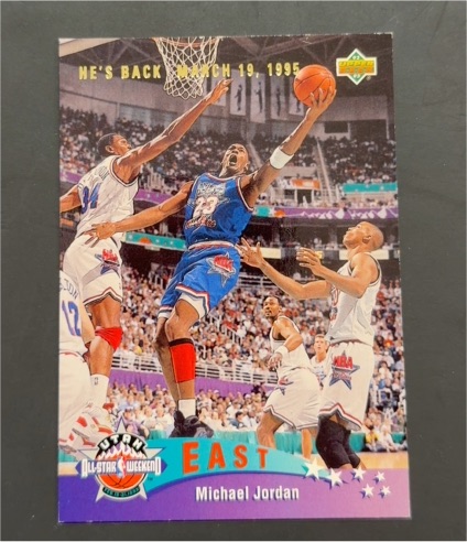 1993 Upper Deck #425 Michael Jordan — front