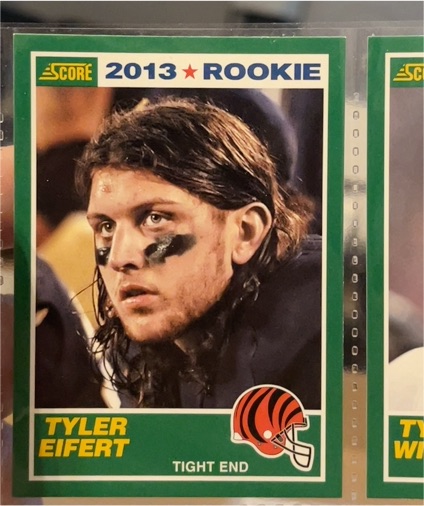 2013 Score #433 Tyler Eifert Rookie — front