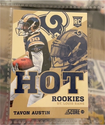 2013 Score Hot Rookies #8 Tavon Austin — front