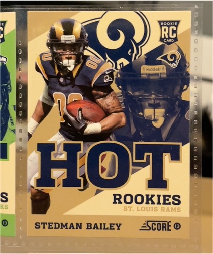2013 Score Hot Rookies #30 Stedman Bailey — front