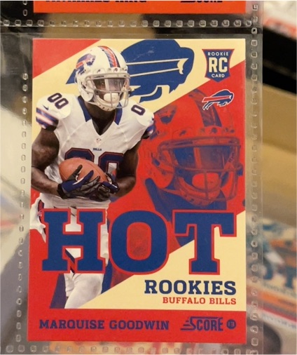 2013 Score Hot Rookies #36 Marquise Goodwin — front