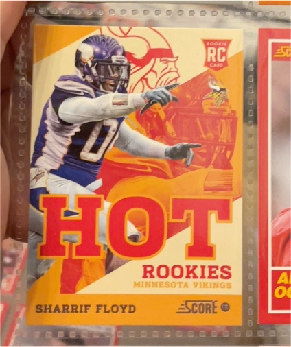 2013 Score Hot Rookies #49 Sharrif Floyd — front