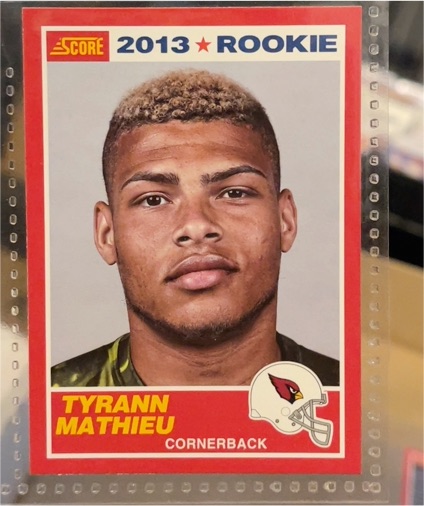 2013 Score #396 Tyrann Mathieu — front