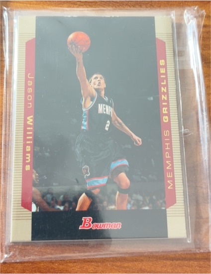 2004-05 Bowman Gold #42 Jason Williams — front