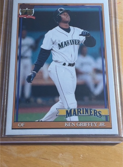 1991 Topps #45 Ken Griffey Jr. — front