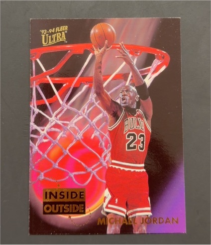 1993-94 Fleer Ultra #4 Michael Jordan Inside Outside — front