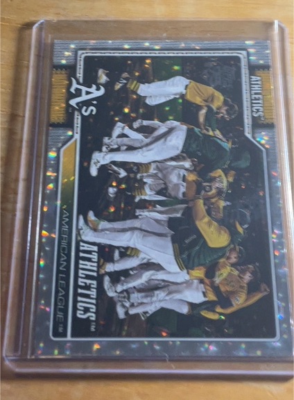 2026 Topps Series 1 #304 Athletics Team Card — front