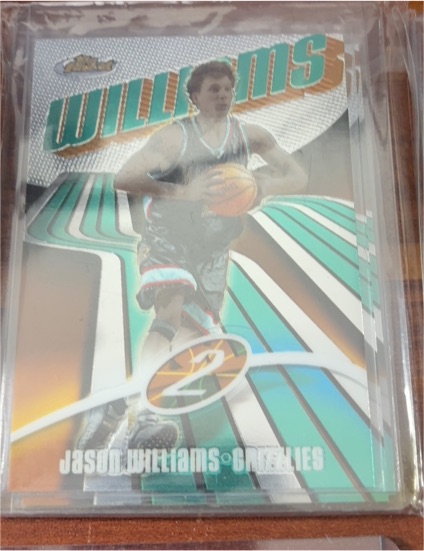 2003-04 Topps Finest #92 Jason Williams — front