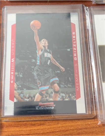 2004-05 Bowman Chrome #42 Jason Williams — front