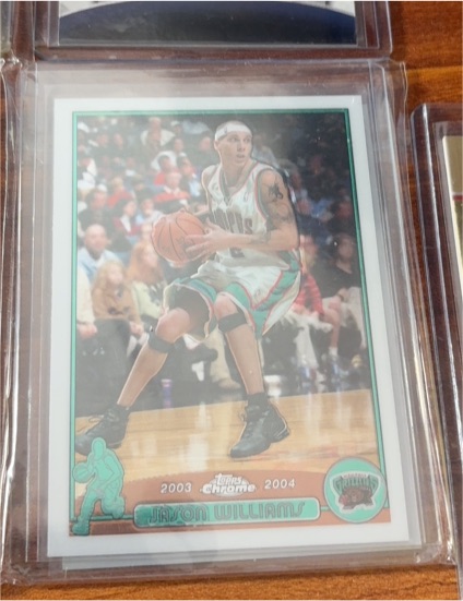 2003-04 Topps Chrome #64 Jason Williams — front