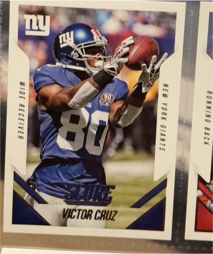 2015 Panini Score #20 Victor Cruz — front