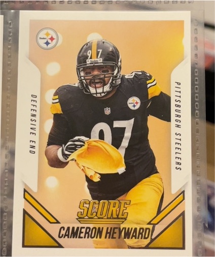 2015 Panini Score #72 Cameron Heyward — front