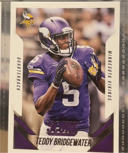2015 Score #84 Teddy Bridgewater — front