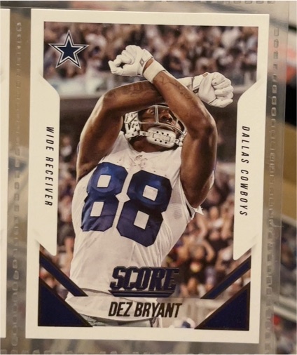 2015 Panini Score #108 Dez Bryant — front
