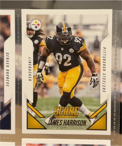 2017 Score #146 James Harrison — front