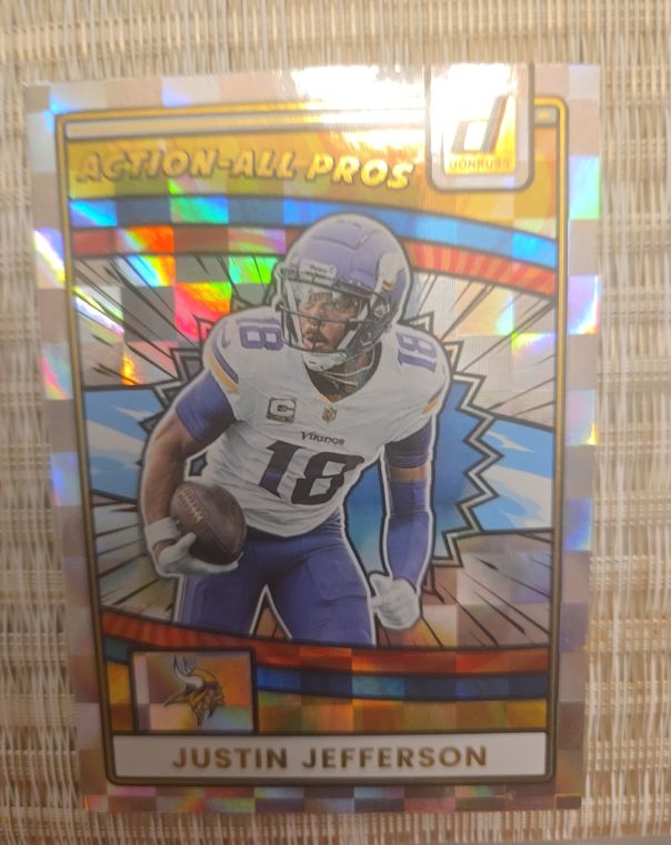 2025 Panini Donruss #AAP-JJE Justin Jefferson — front