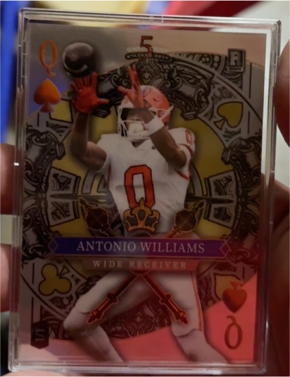 2026 Wild Card 5 Card Draw #5CDCL-AW Antonio Williams — front