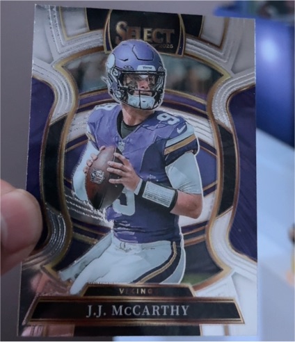 2025 Panini Select #63 J.J. McCarthy — front