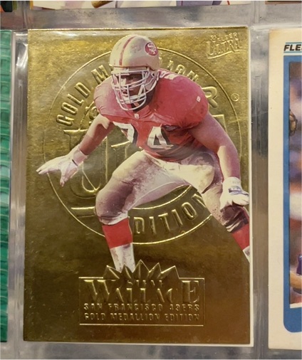 1991 Action Packed Rookie Update #44 Ricky Watters — front